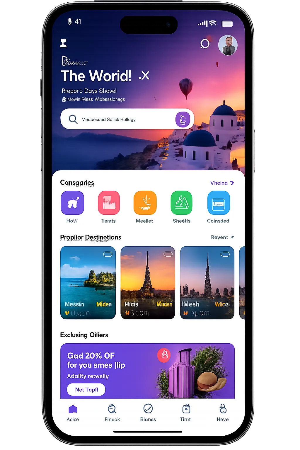eCommerce mobile application preview