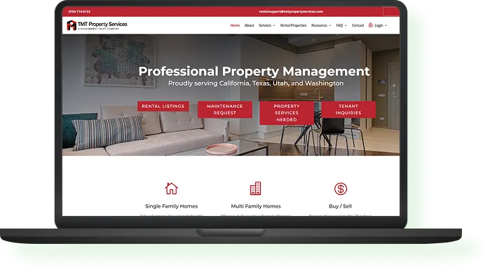 Eagle Property Management Real Estate Operations System Showcase Mockup